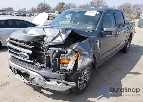 2022 Ford F-150 Lariat from USA, damaged, VIN 1FTEW1C58NFB09277